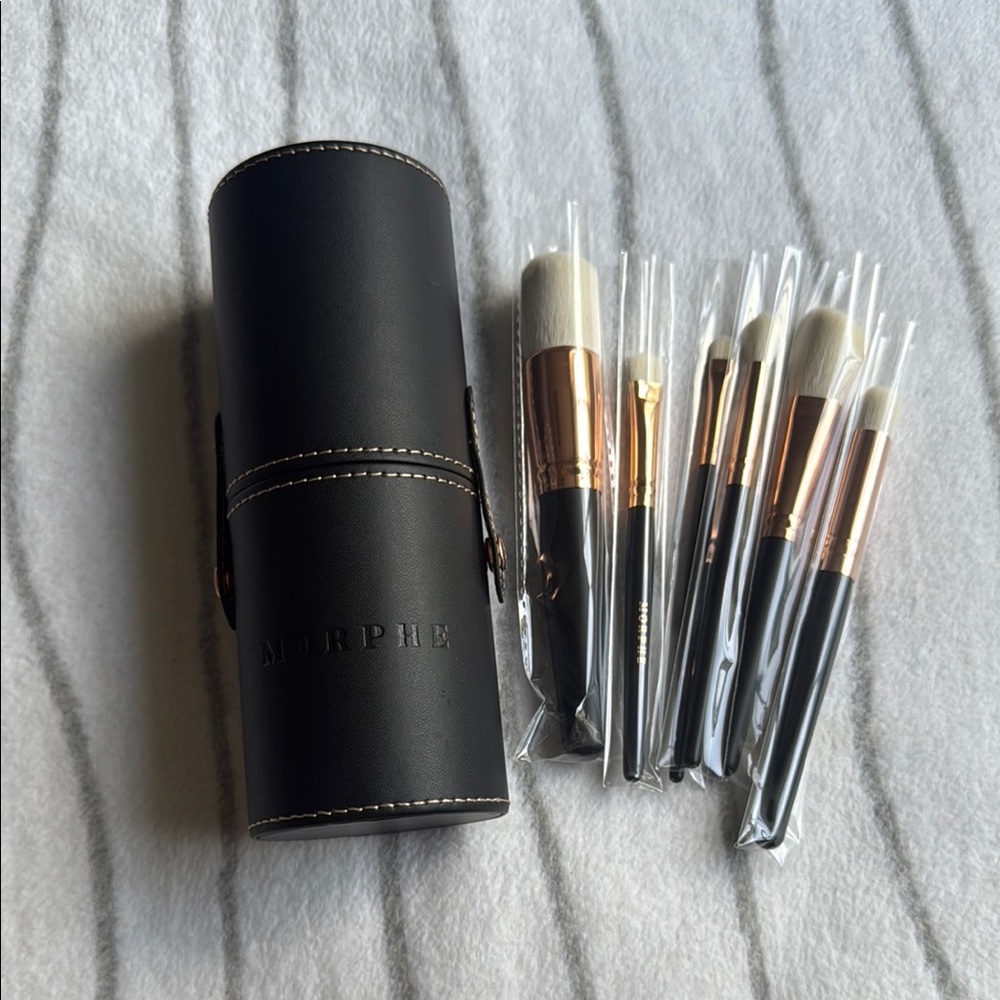 Morphe Black and Gold Brush Collection